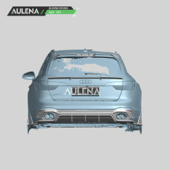 Aulena Design dry carbon performance audi rs4 carbon side skirts body kit