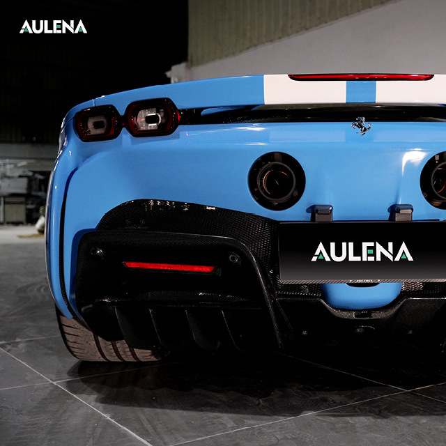 Ferrari SF90 OEM Style dry carbon performance body kit spoiler kit