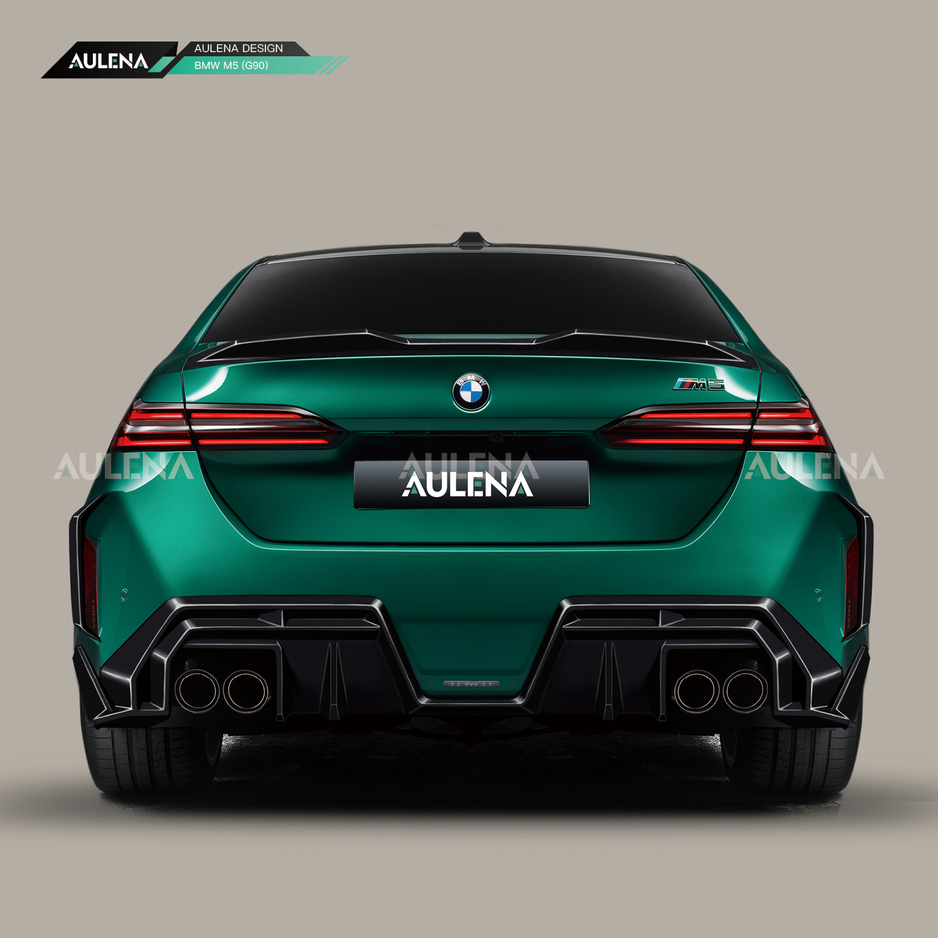 BMW M5(G90) Aulena Design dry carbon performance Body kit carbumpers
