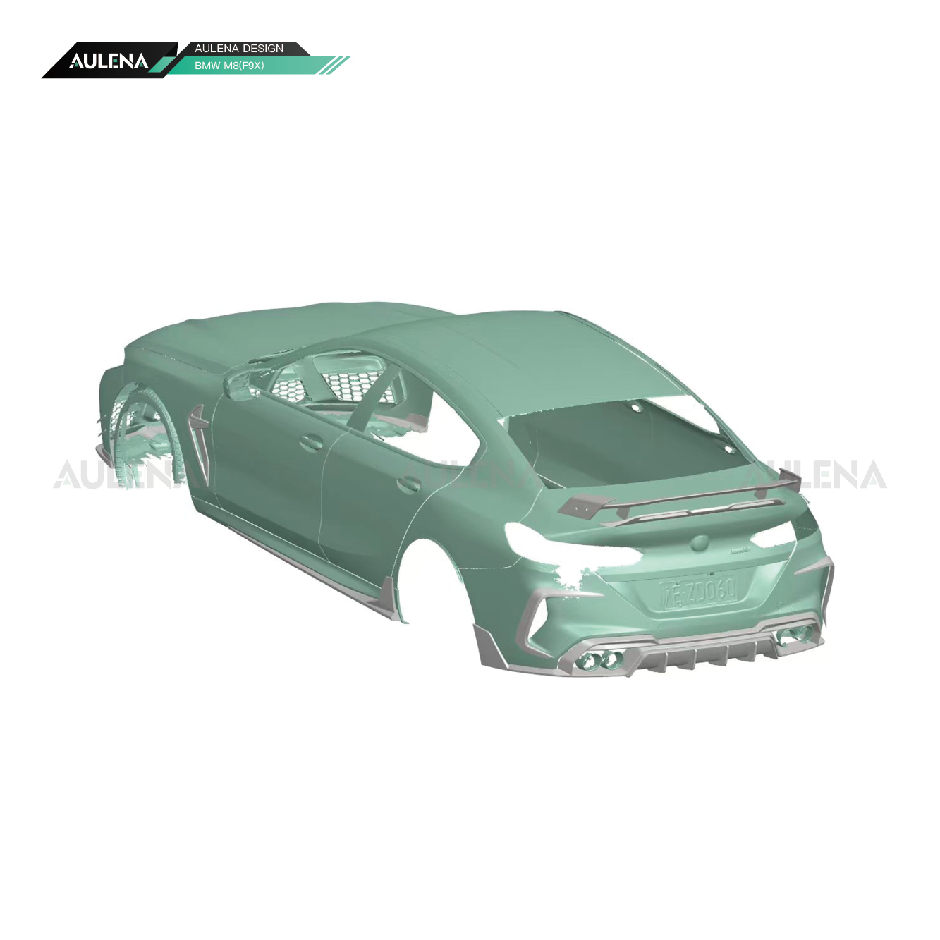 BMW M8(F9X)  Aulena Design dry carbon performance Body kit carbumpers