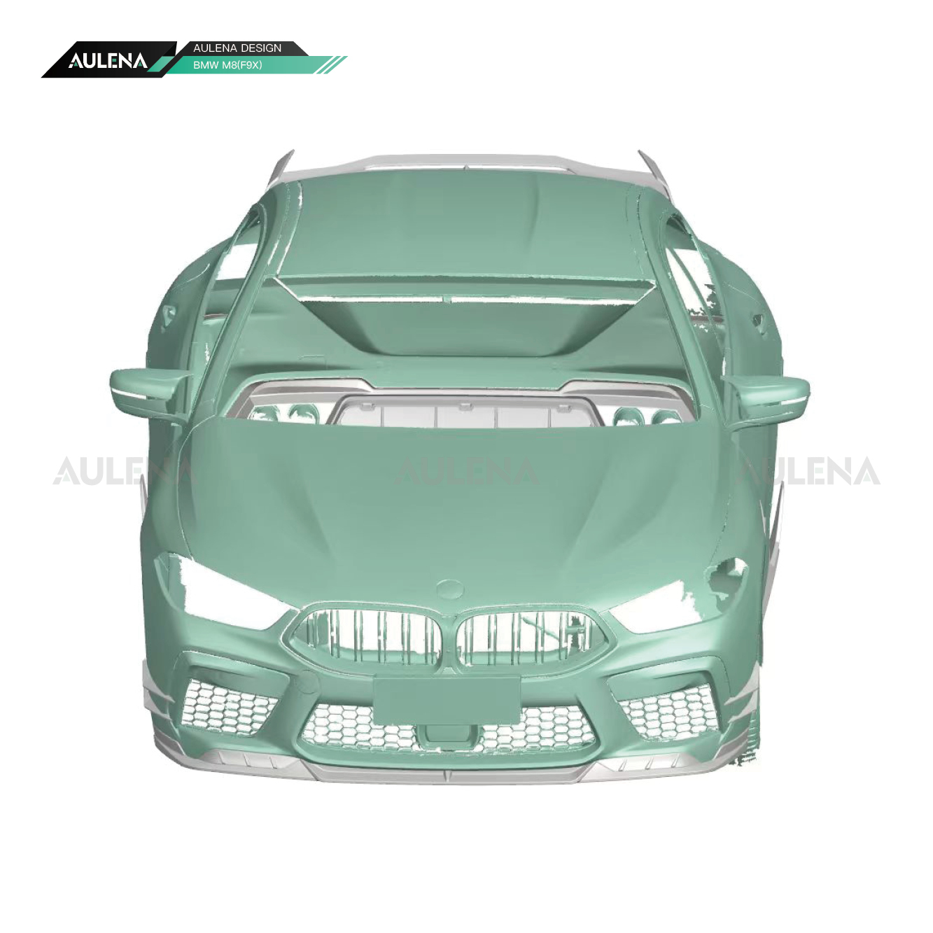 BMW M8(F9X)  Aulena Design dry carbon performance Body kit carbumpers