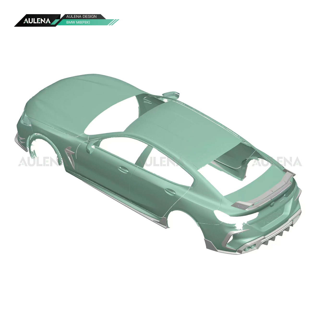 BMW M8(F9X)  Aulena Design dry carbon performance Body kit carbumpers