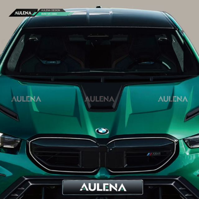 BMW M5(G90) Aulena Design dry carbon performance bmw m5 carbon hood