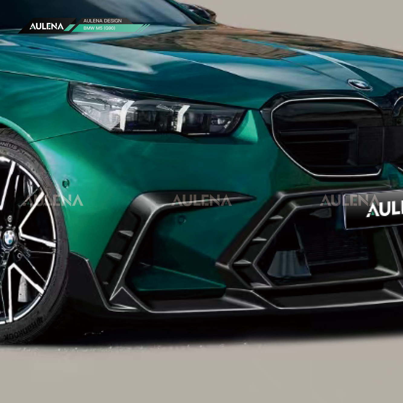 BMW M5 G90 Front Canards