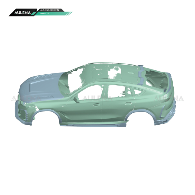 Aulena Design dry carbon body kit bmw x6