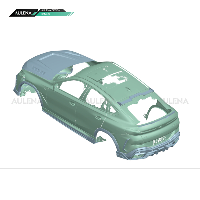 Aulena Design dry carbon body kit bmw x6