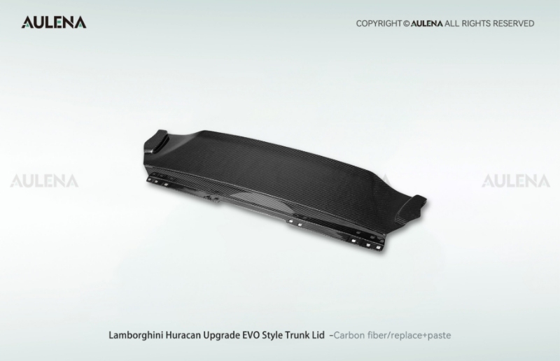 Lamborghini Huracan EVO  Aulena Trunk Lid Carbon fiber design