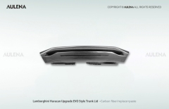 Lamborghini Huracan EVO  Aulena Trunk Lid Carbon fiber design