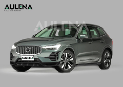 Volvo XC60 Aulena Design wheel hub carbon fiber trim peice