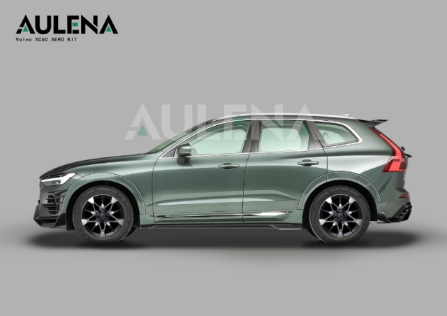 Volvo XC60 Aulena Design Rear Spoiler carbon fiber trim peice