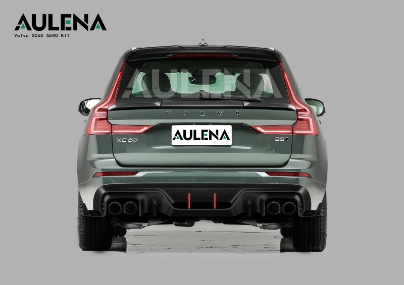 Volvo XC60 Aulena Design Front Canards carbon fiber trim peice