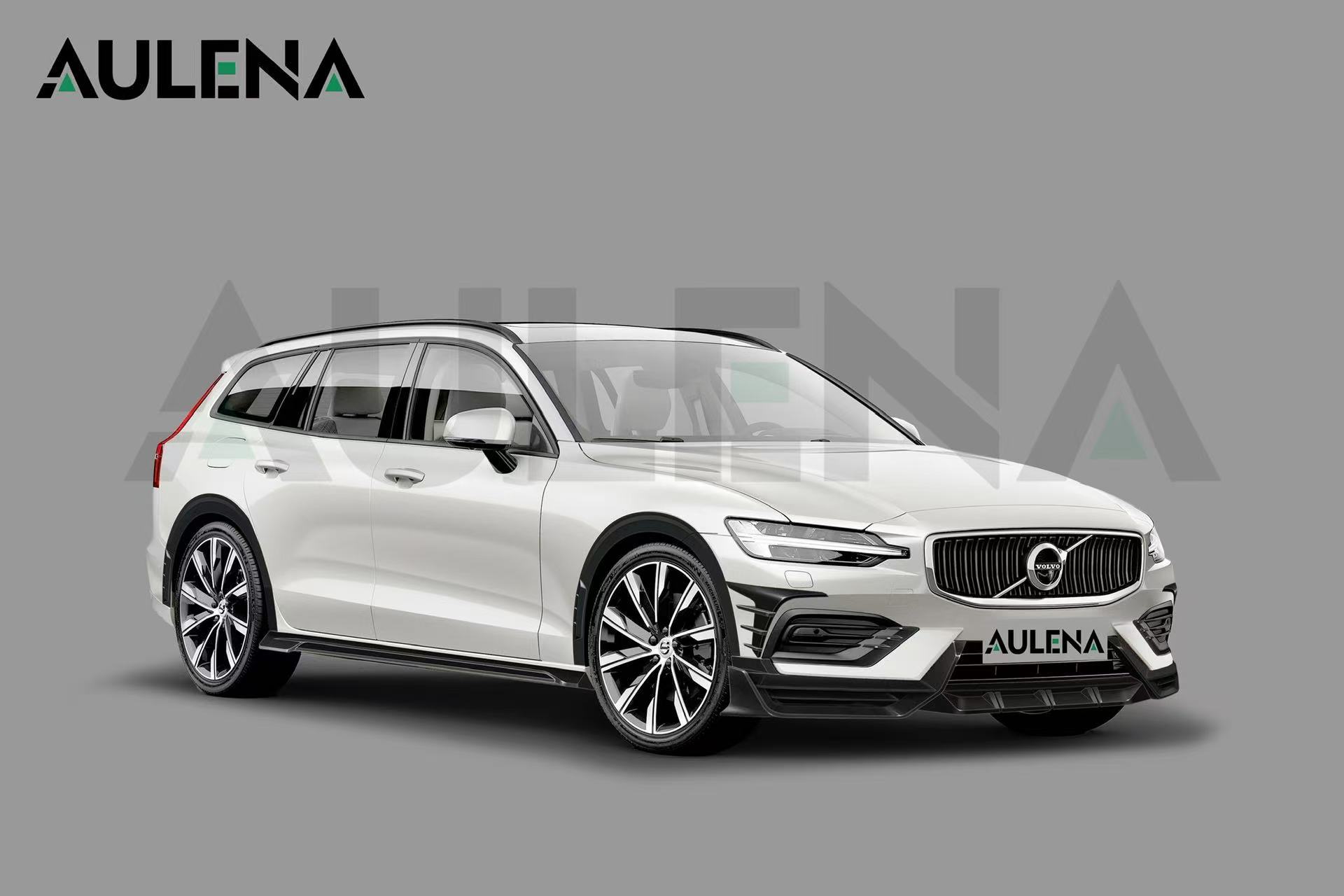Volvo V60/S60 OEM Style Front Splitter dry carbon performance fiber trim peice