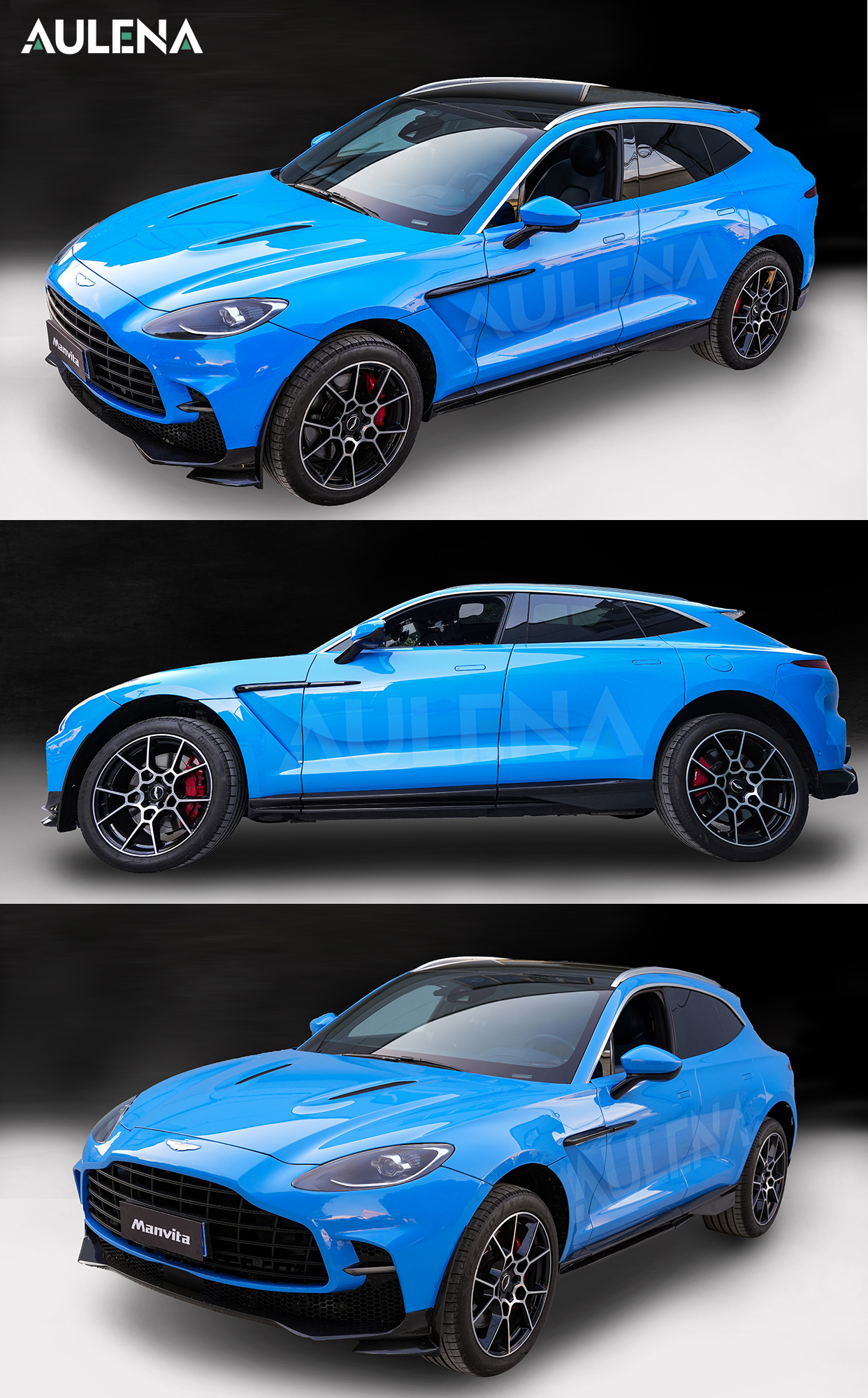 Aston Martin DBX Upgrade 707 Aulena Design dry carbon performance body kit