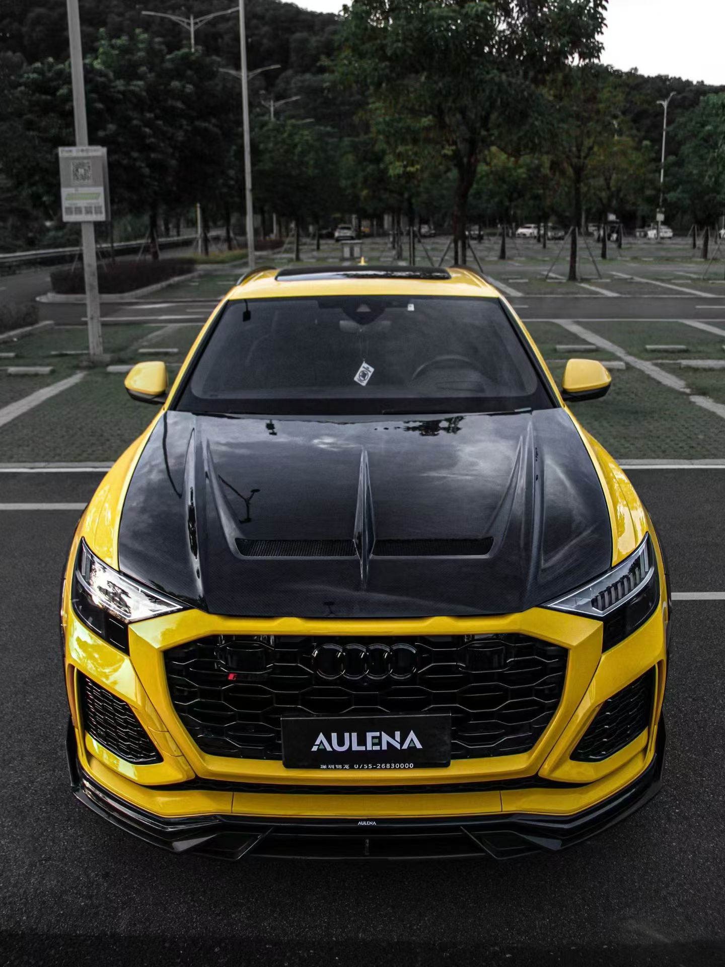 Audi RSQ8 complete Aulena Design dry carbon body kit