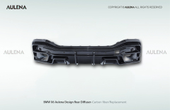 BMW X6 Aulena Design dry carbon performance Rear Diffuser