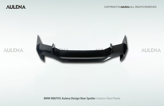BMW M8(F93) Aulena Design dry carbon performance Rear Spoiler V2