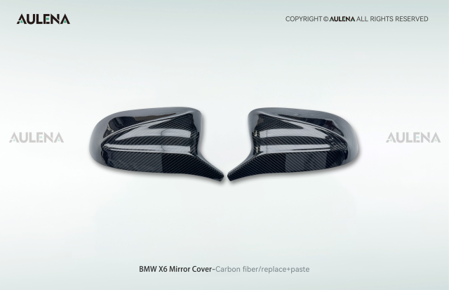 BMW X6 Aulena Design dry carbon performance Mirror Covers