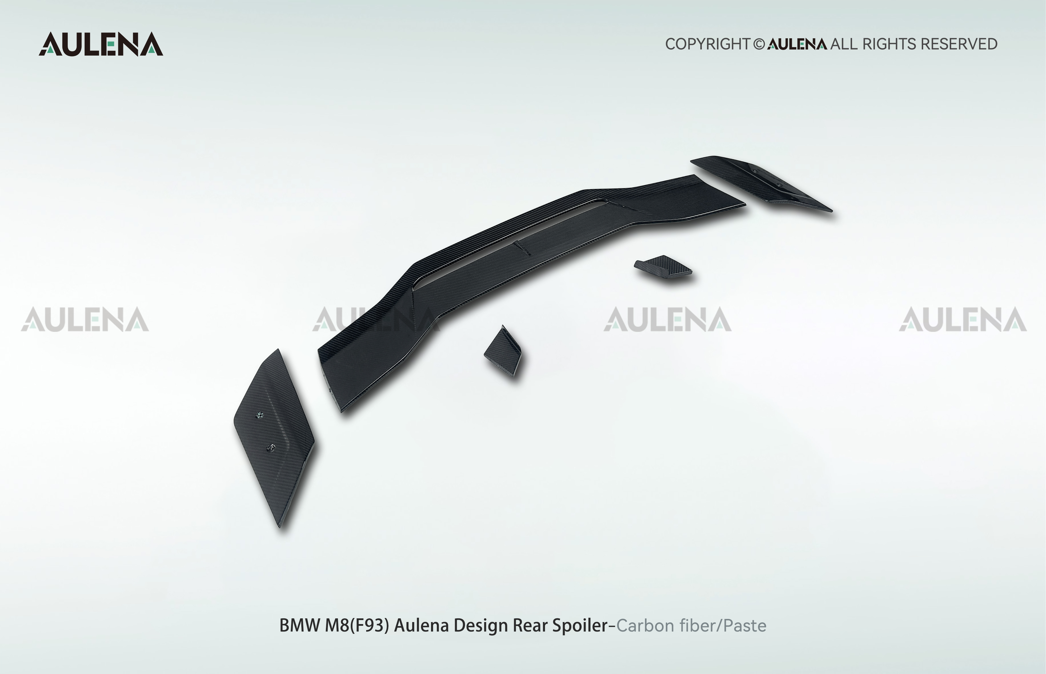 BMW M8(F93) Aulena Design dry carbon performance Rear Spoiler V2