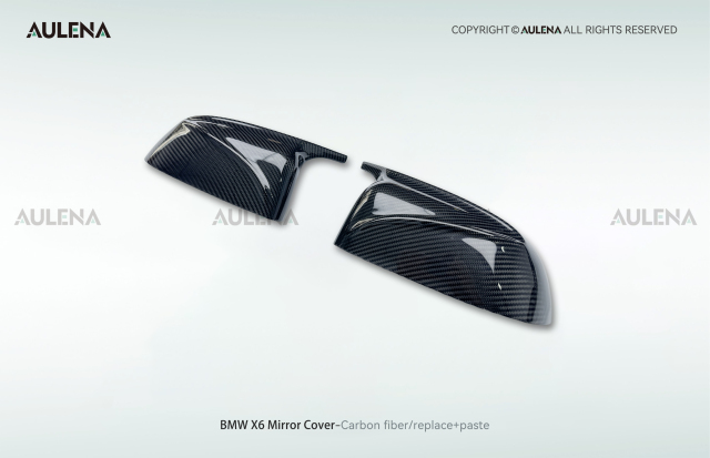 BMW X6 Aulena Design dry carbon performance Mirror Covers