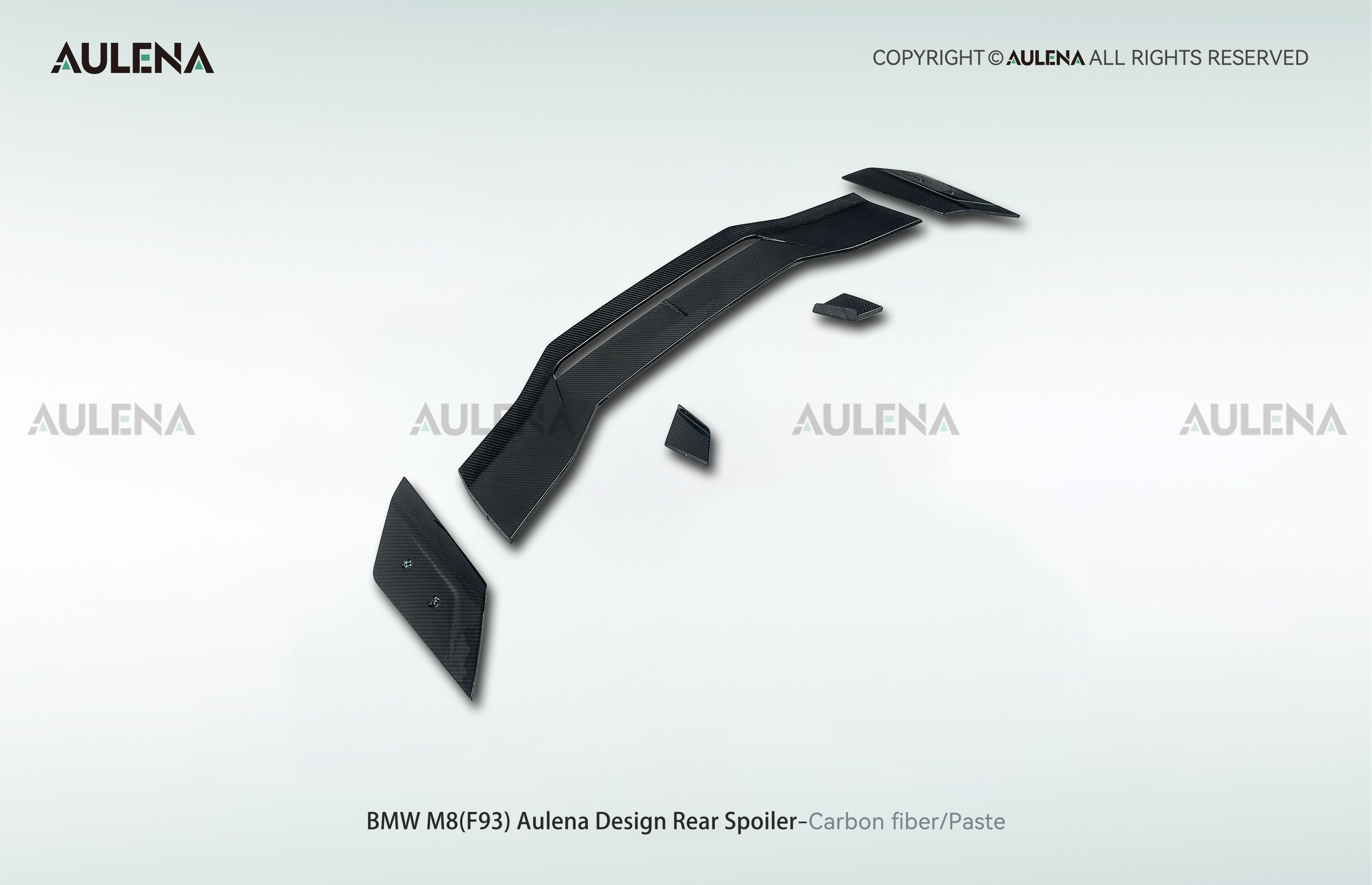 BMW M8(F93) Aulena Design dry carbon performance Rear Spoiler V2
