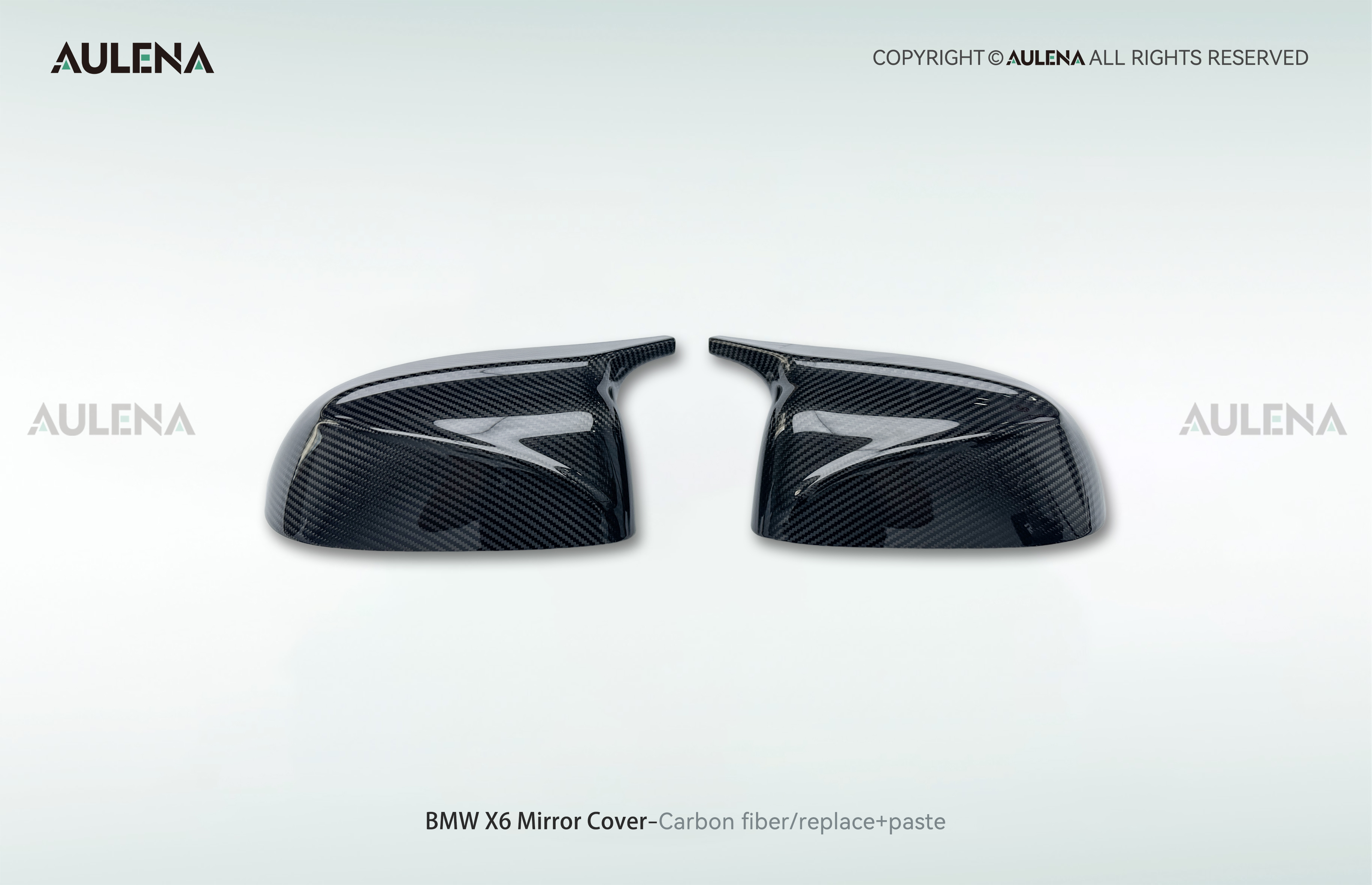 BMW X6 Aulena Design dry carbon performance Mirror Covers
