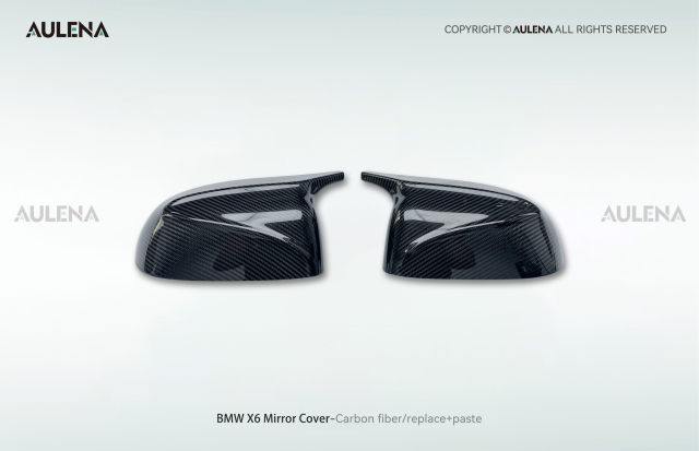 BMW X6 Aulena Design dry carbon performance Mirror Covers