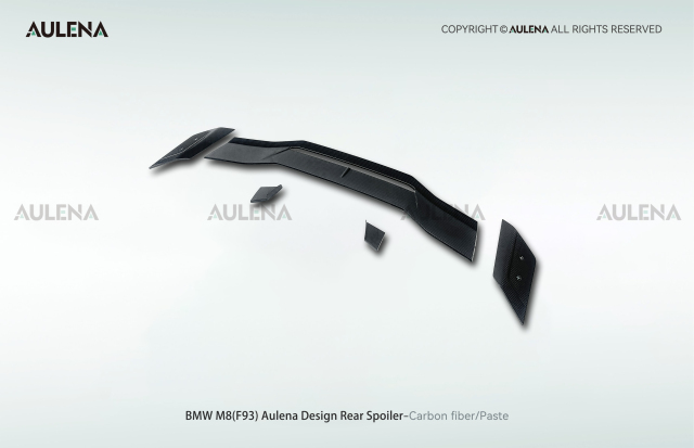 BMW M8(F93) Aulena Design dry carbon performance Rear Spoiler V2