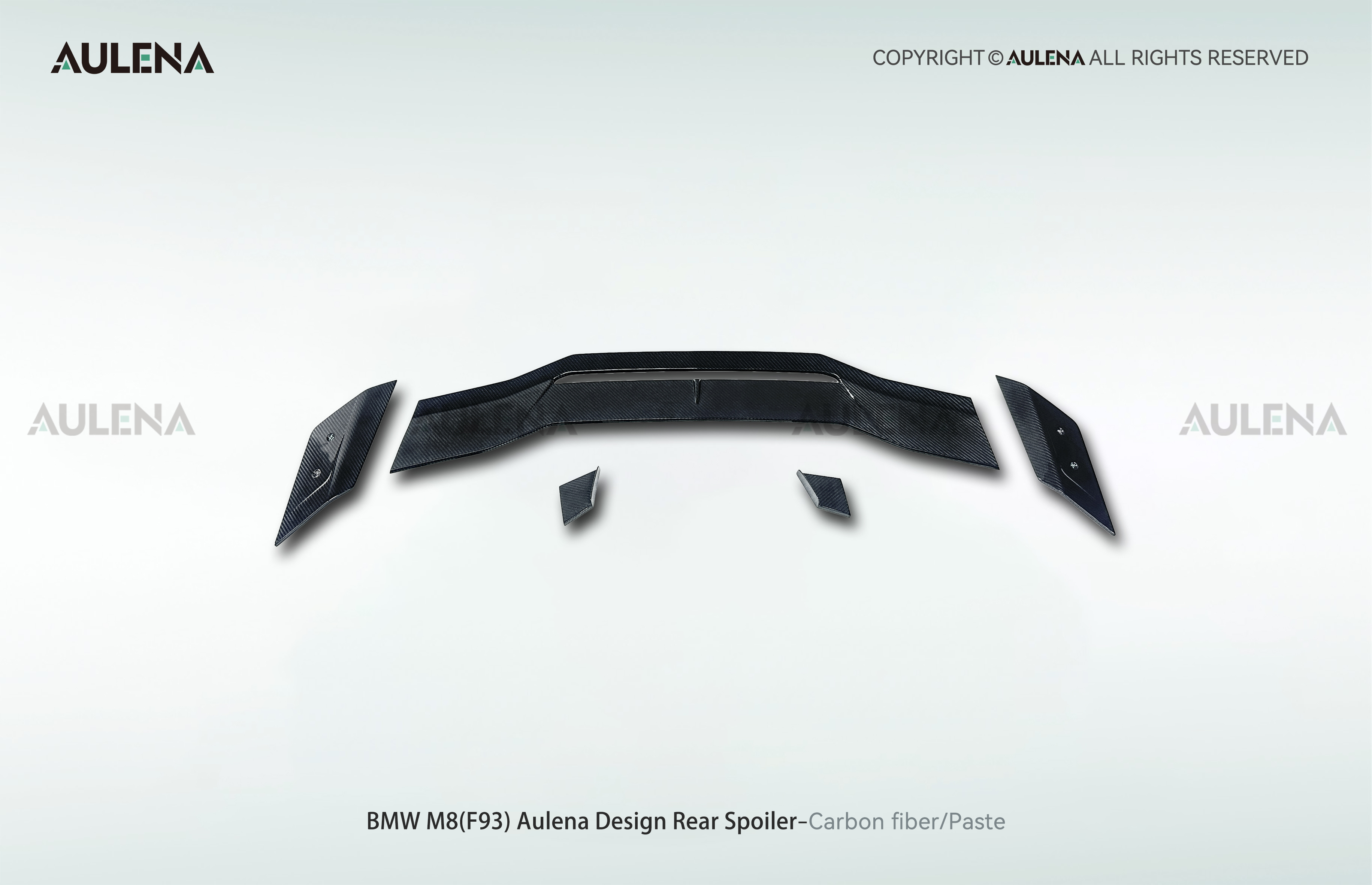 BMW M8(F93) Aulena Design dry carbon performance Rear Spoiler V2