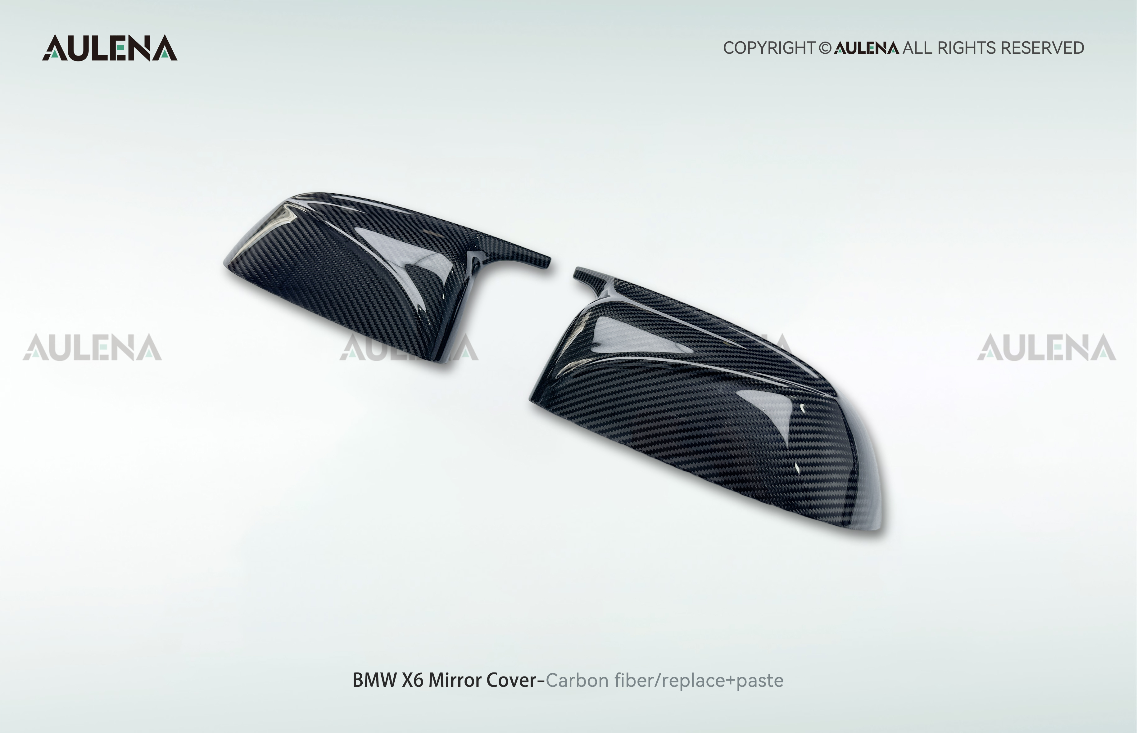 BMW X6 Aulena Design dry carbon performance Mirror Covers
