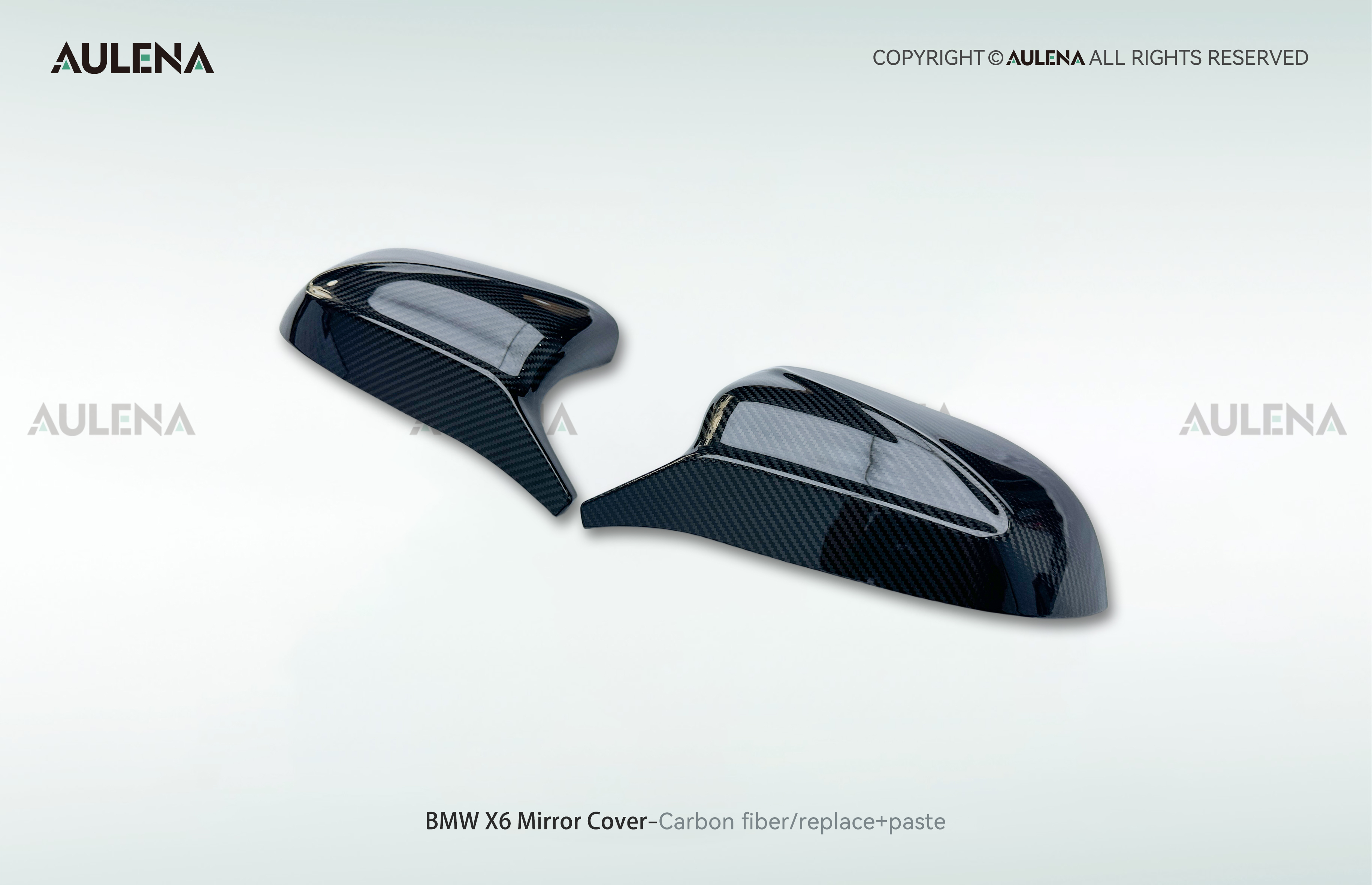 BMW X6 Aulena Design dry carbon performance Mirror Covers
