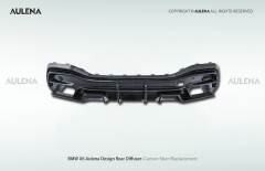 BMW X6 Aulena Design dry carbon performance Rear Diffuser