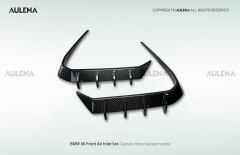BMW X6 Aulena Design dry carbon performance Front Air Inlet Set