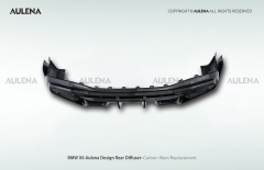 BMW X6 Aulena Design dry carbon performance Rear Diffuser