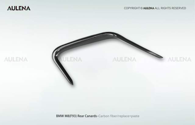 BMW M8(F93) Aulena Design dry carbon performance Rear Canards