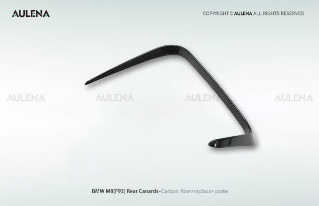 BMW M8(F93) Aulena Design dry carbon performance Rear Canards