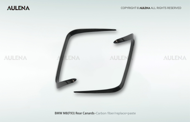 BMW M8(F93) Aulena Design dry carbon performance Rear Canards