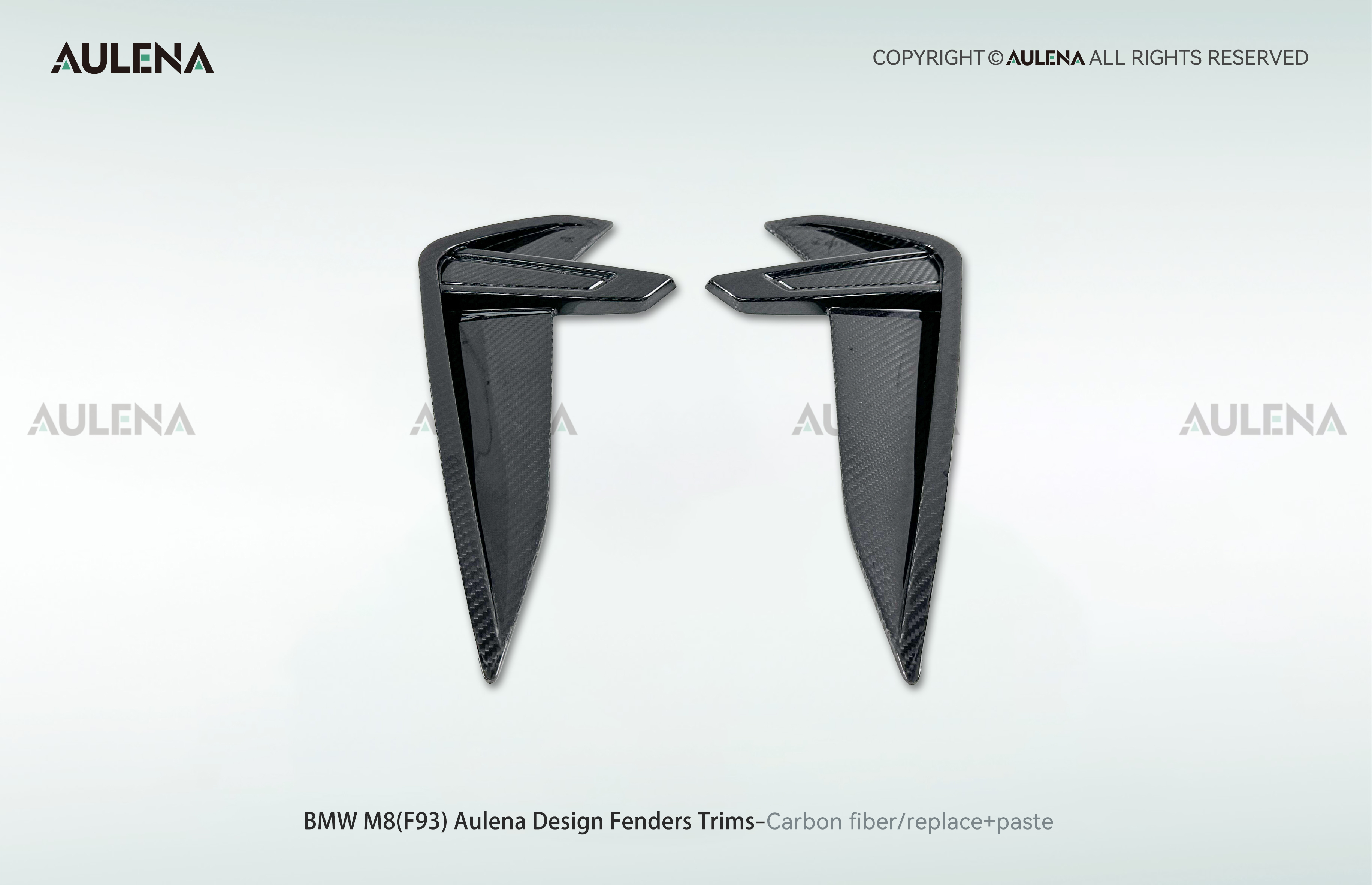 BMW M8(F93) Aulena Design dry carbon performance Fenders Trims