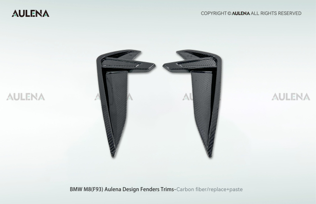 BMW M8(F93) Aulena Design dry carbon performance Fenders Trims
