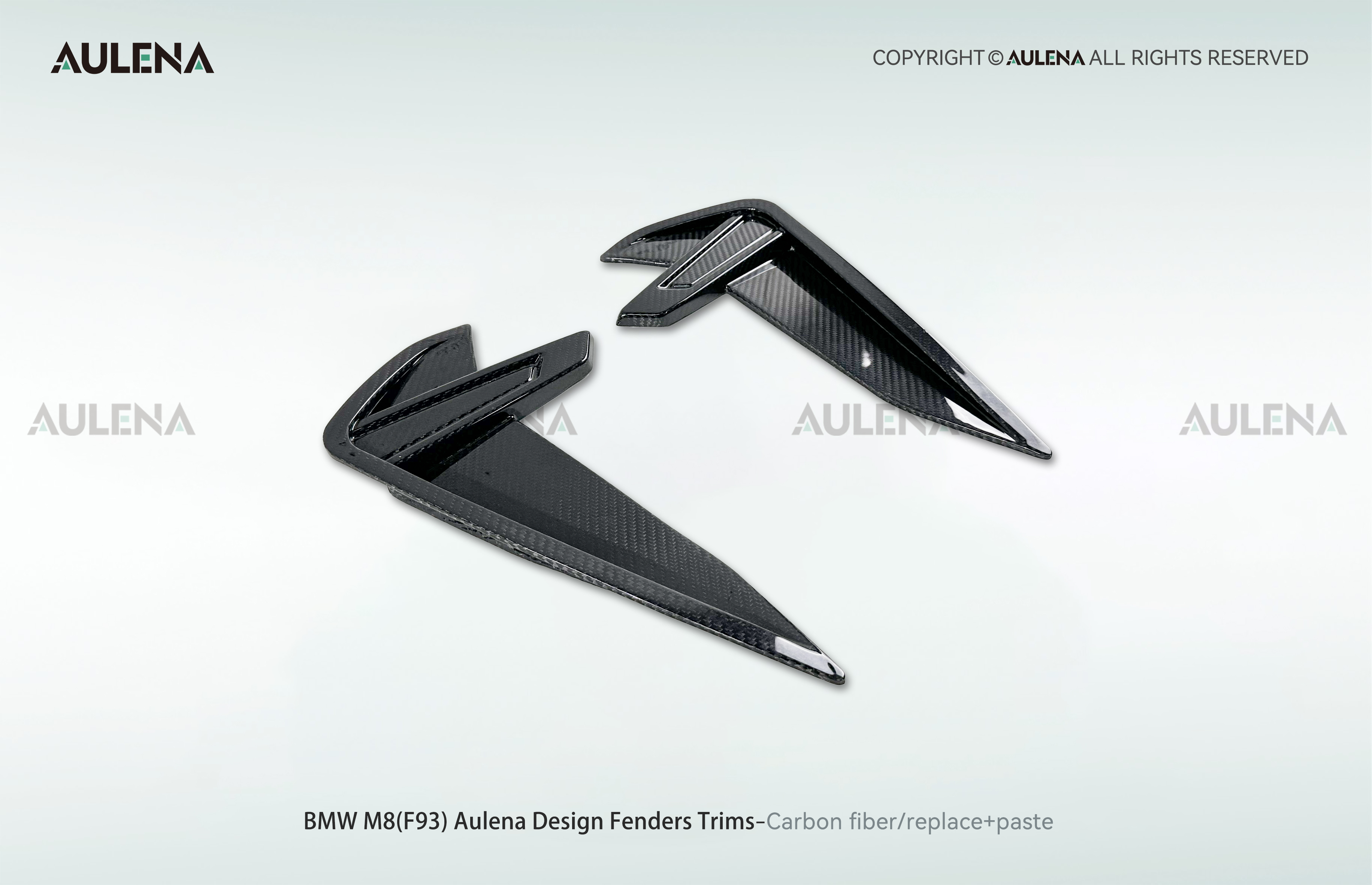 BMW M8(F93) Aulena Design dry carbon performance Fenders Trims