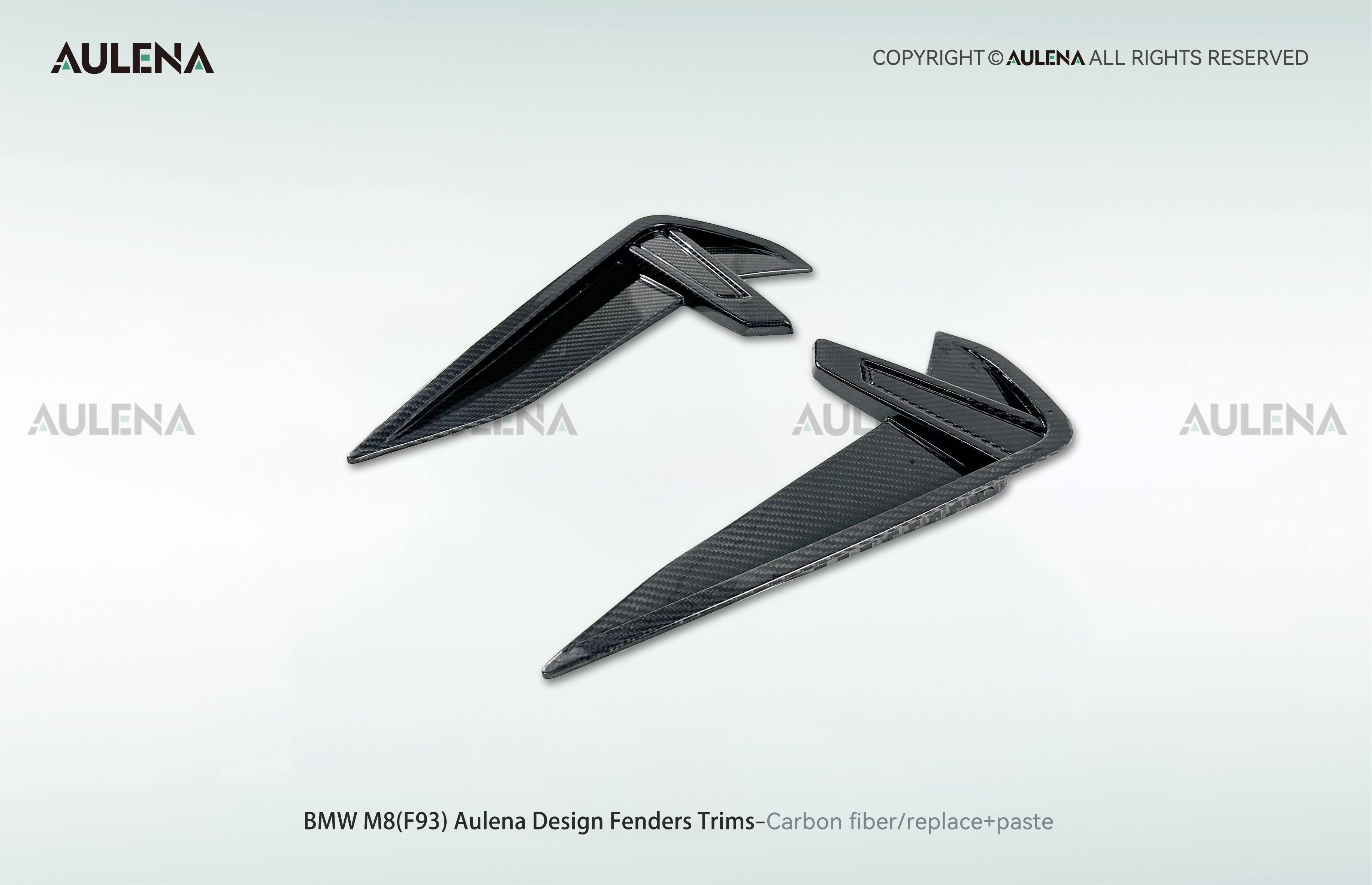 BMW M8(F93) Aulena Design dry carbon performance Fenders Trims