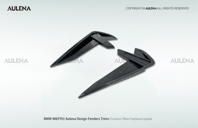 BMW M8(F93) Aulena Design dry carbon performance Fenders Trims
