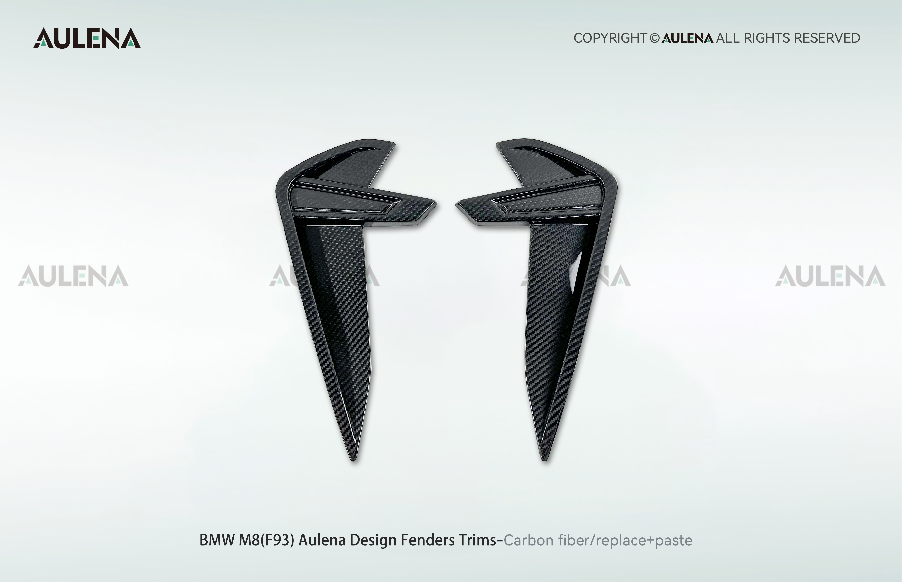 BMW M8(F93) Aulena Design dry carbon performance Fenders Trims