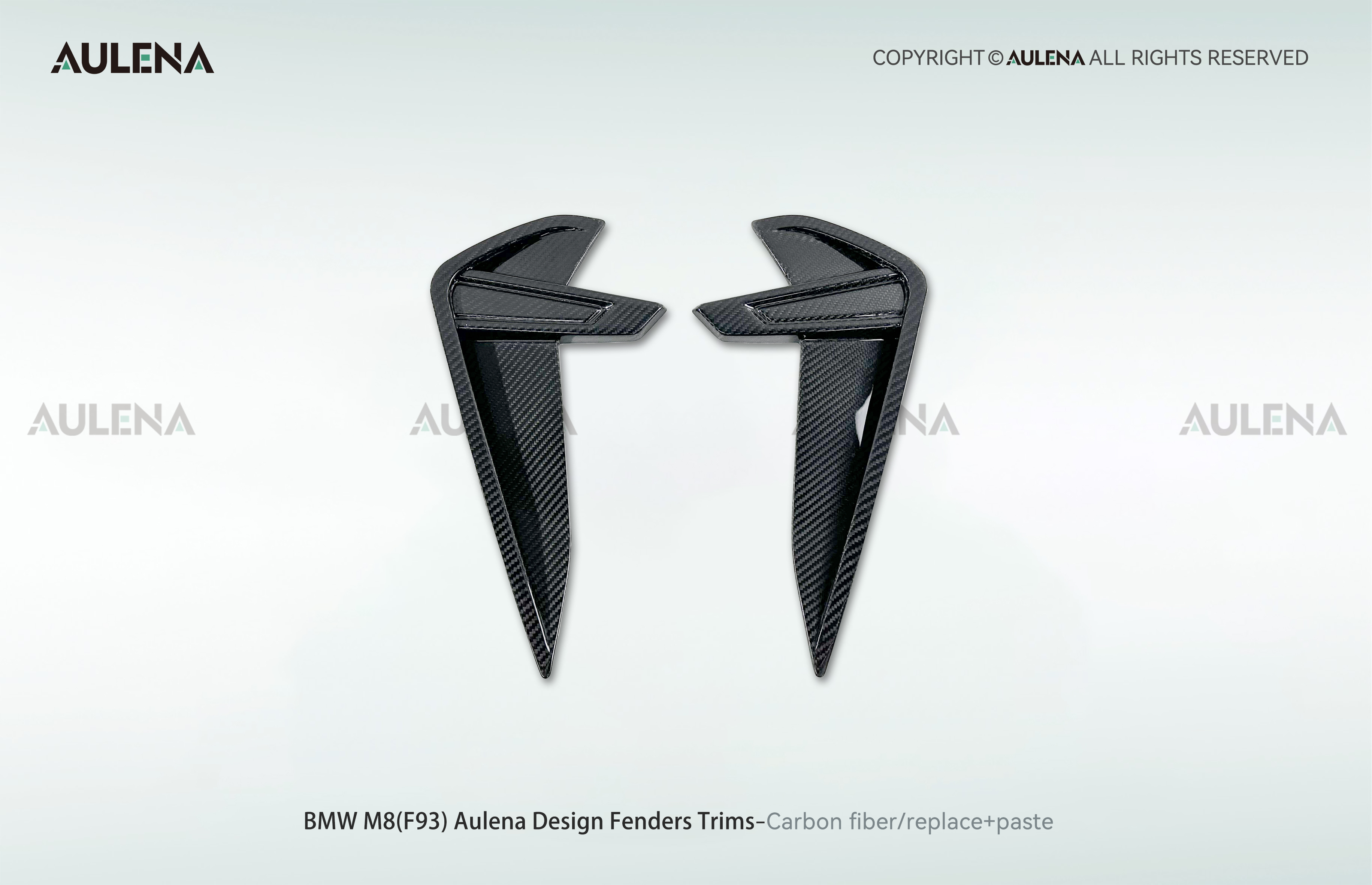 BMW M8(F93) Aulena Design dry carbon performance Fenders Trims