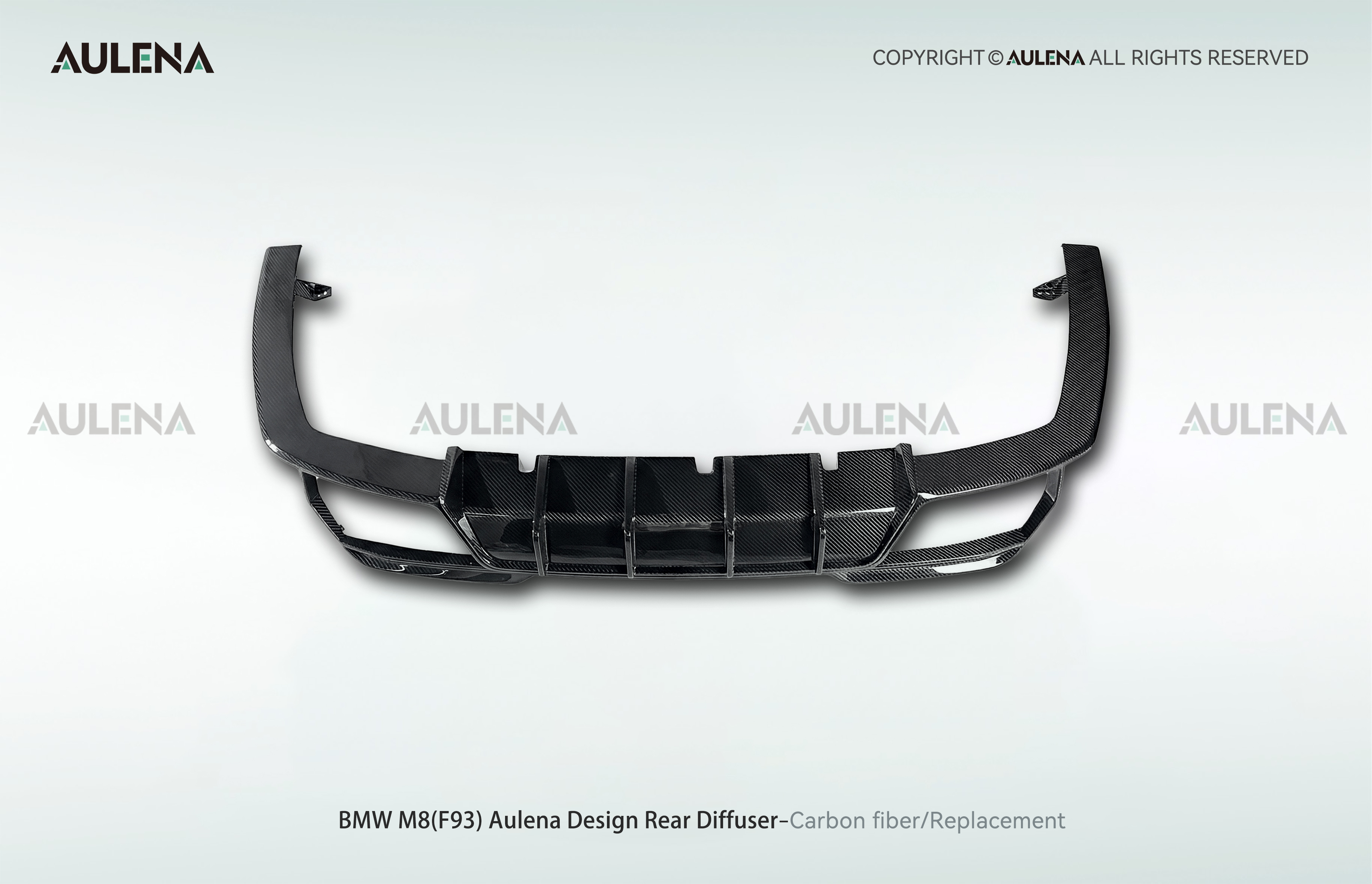 BMW M8(F93) Aulena Design dry carbon performance Rear Diffuser