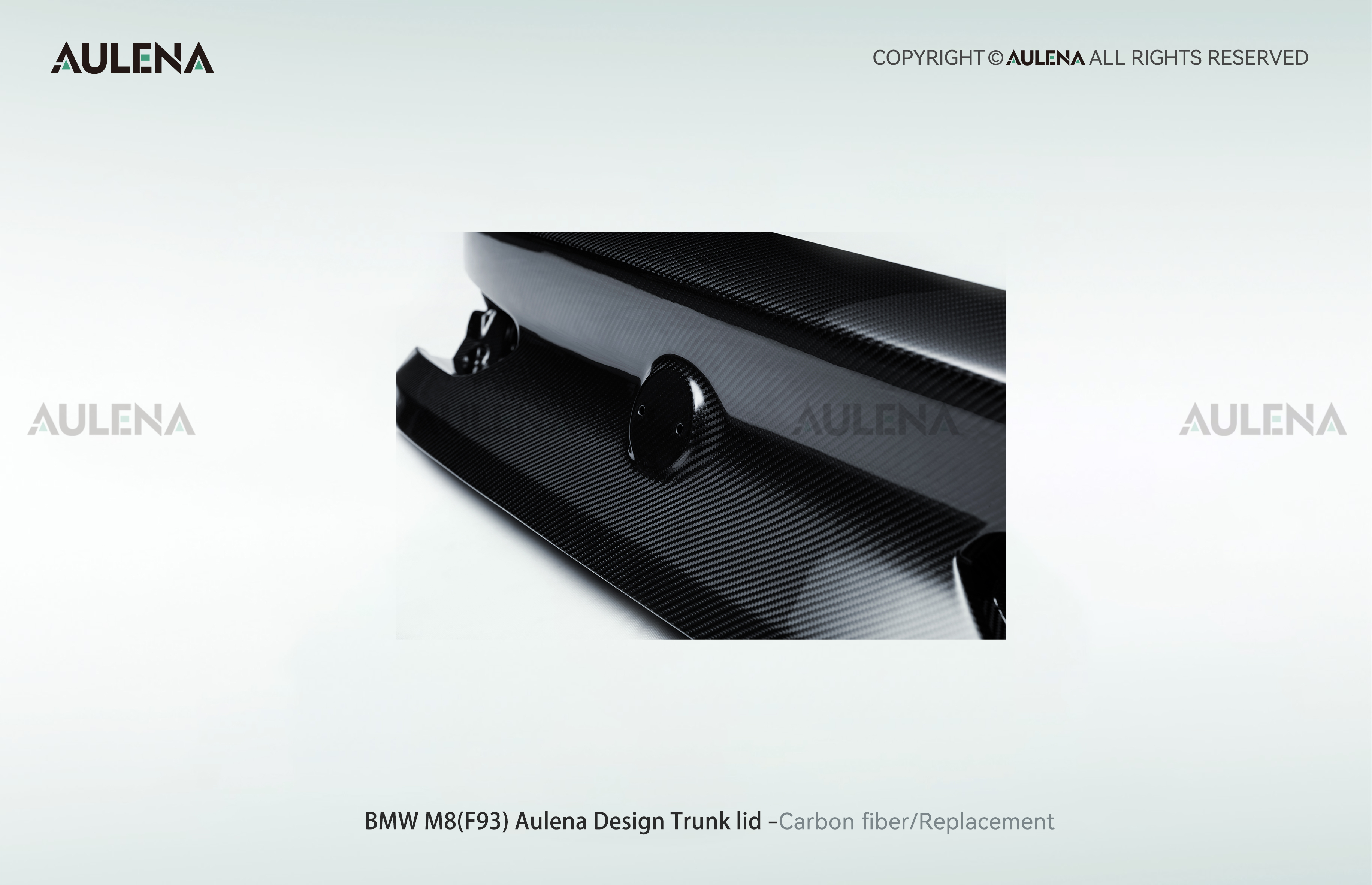 BMW M8(F93) Aulena Design dry carbon performance Trunk Lid