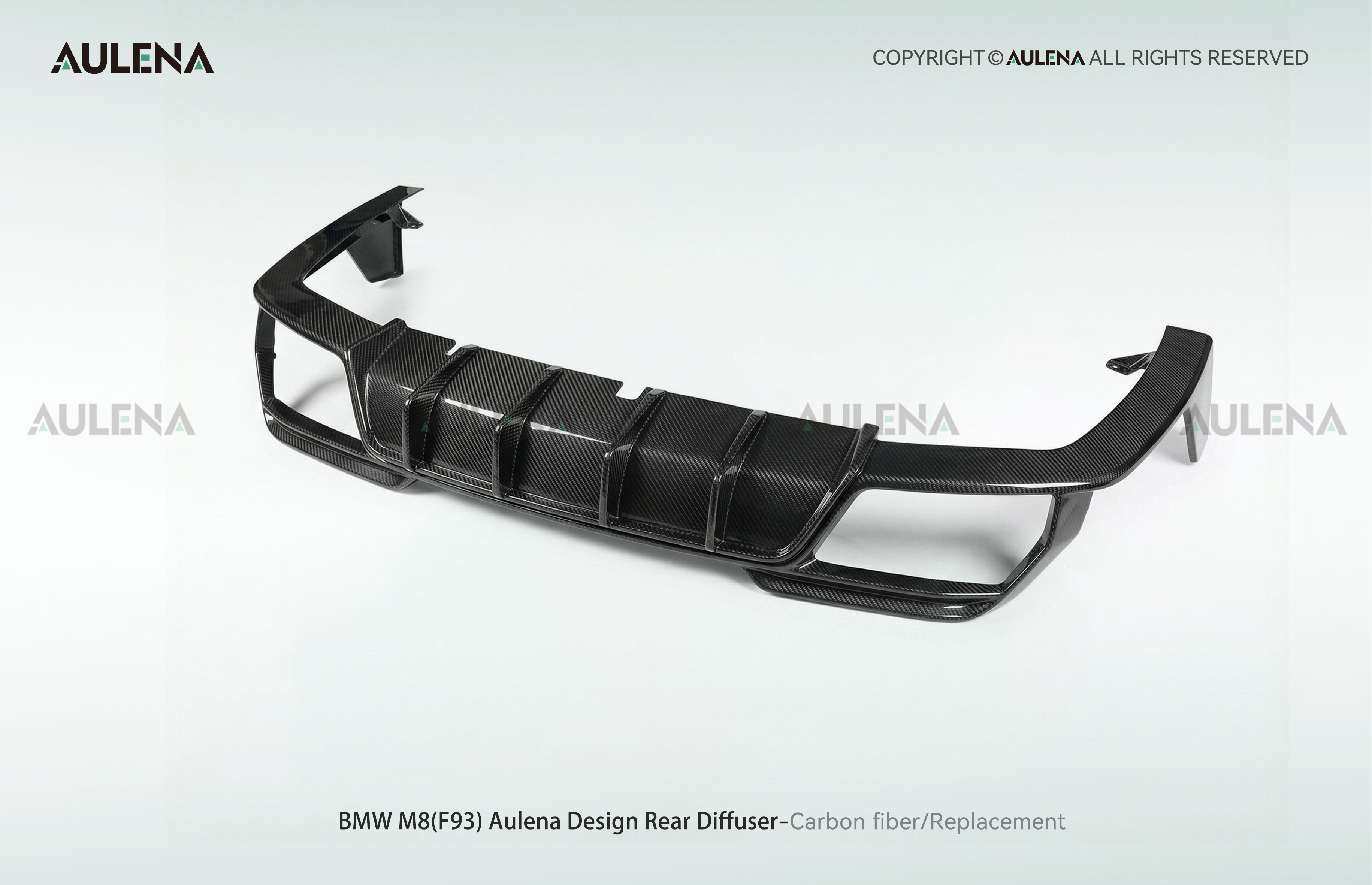 BMW M8(F93) Aulena Design dry carbon performance Rear Diffuser