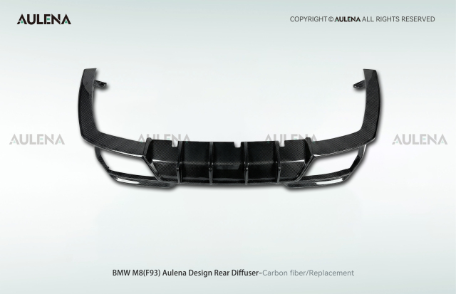 BMW M8(F93) Aulena Design dry carbon performance Rear Diffuser