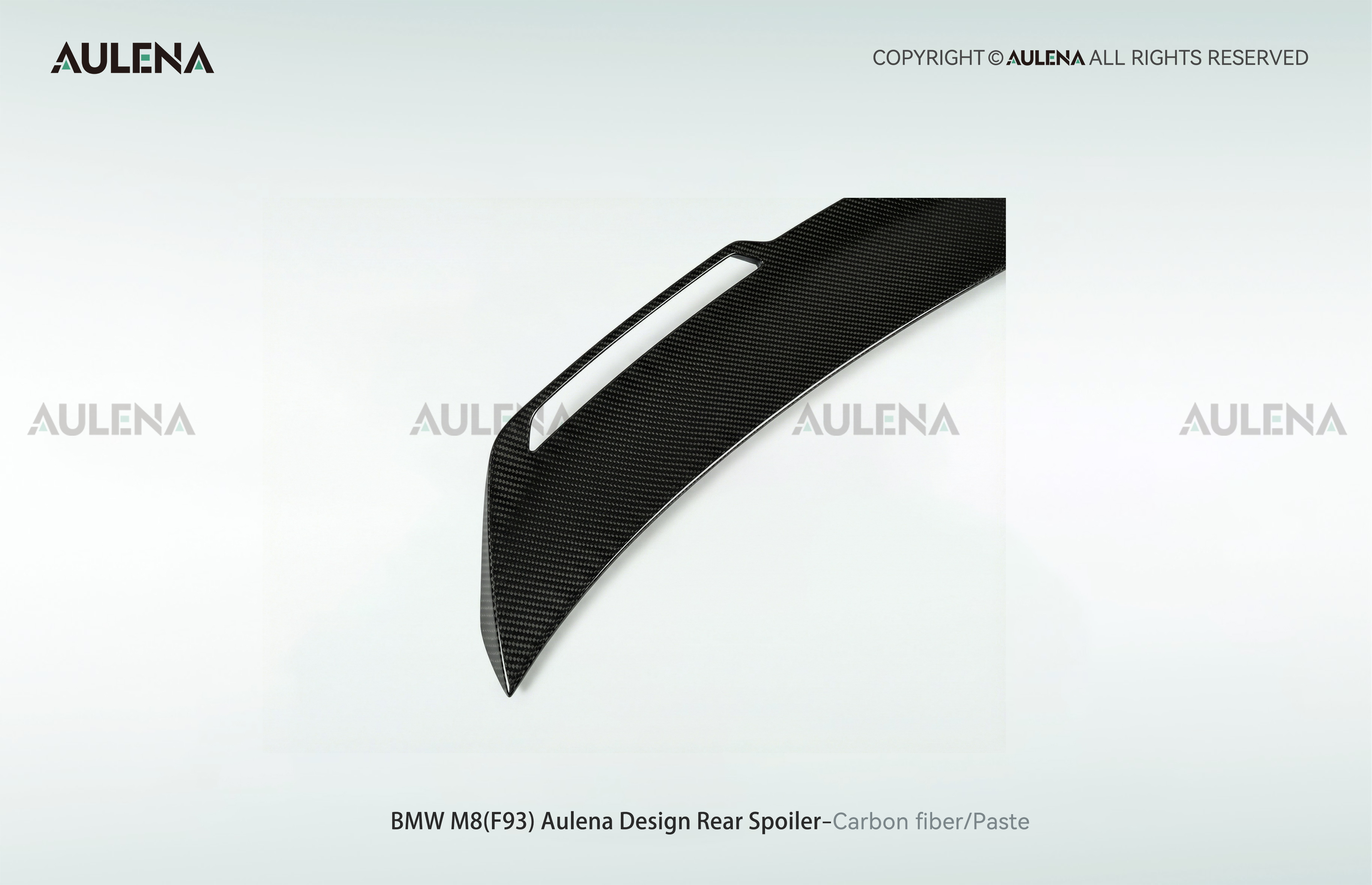 BMW M8(F93) Aulena Design dry carbon performance Rear Spoiler V1
