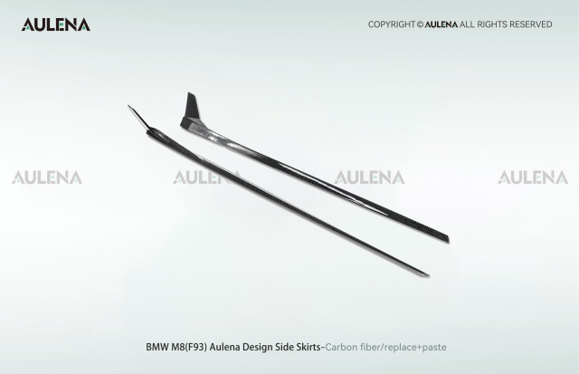 BMW M8(F93) Aulena Design dry carbon performance Side Skirts