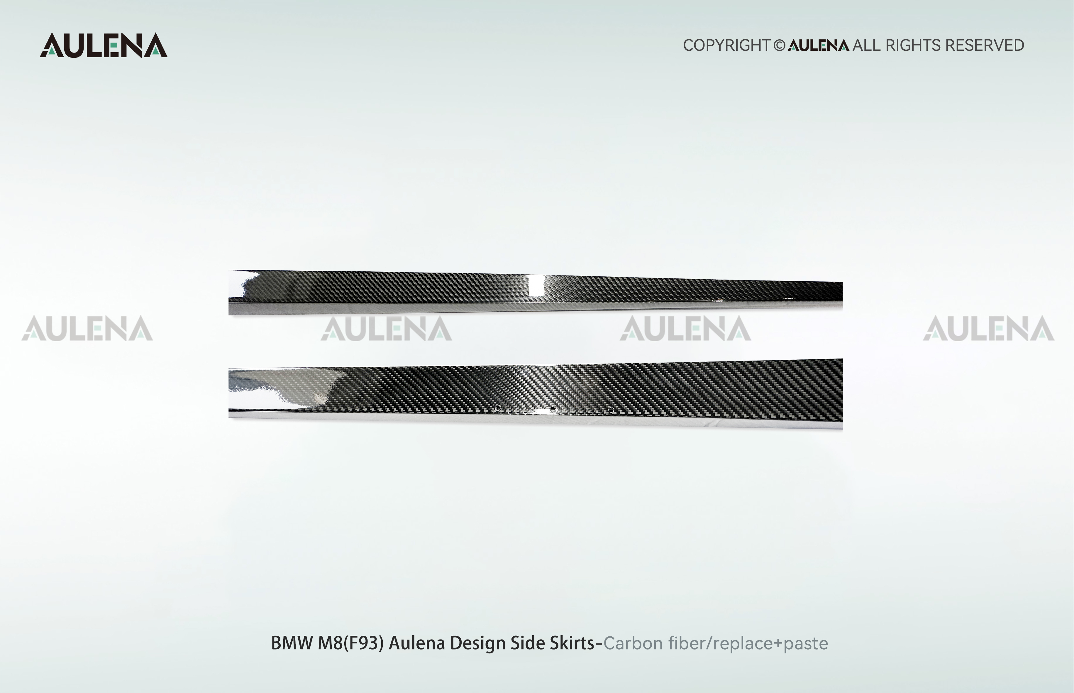 BMW M8(F93) Aulena Design dry carbon performance Side Skirts